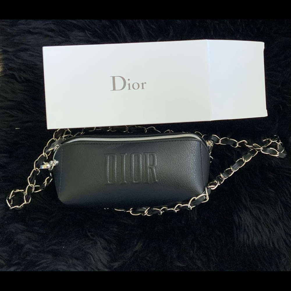 Brand New Black Dior Cross Body Beaute Bag